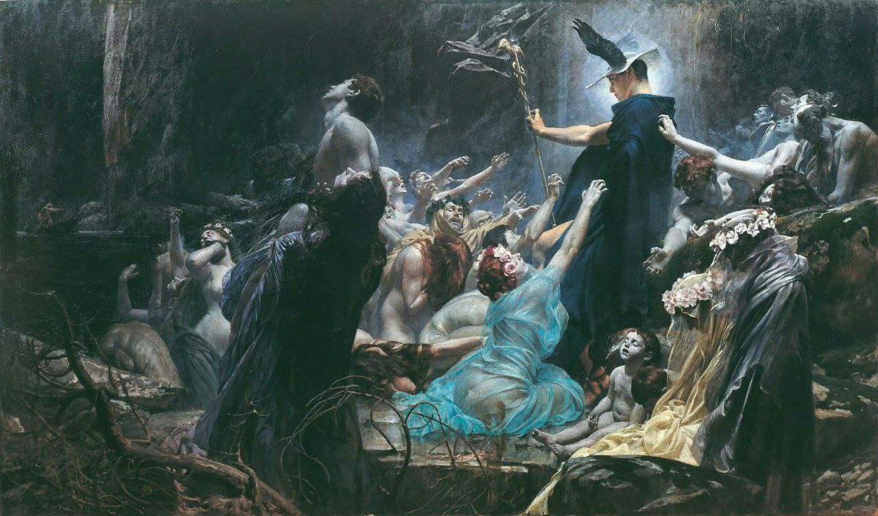 К записи «"Души на берегу Ахерона" Адольф Хиреми-Хиршль 1898», снимок 1 из 1