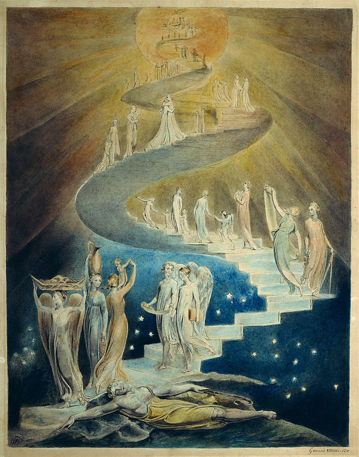 К записи ««Jacob's Ladder» by William Blake», снимок 1 из 1
