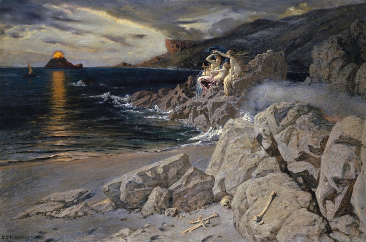 К записи ««Вой сирен» Ernst Stückelberg, 1899», снимок 1 из 1