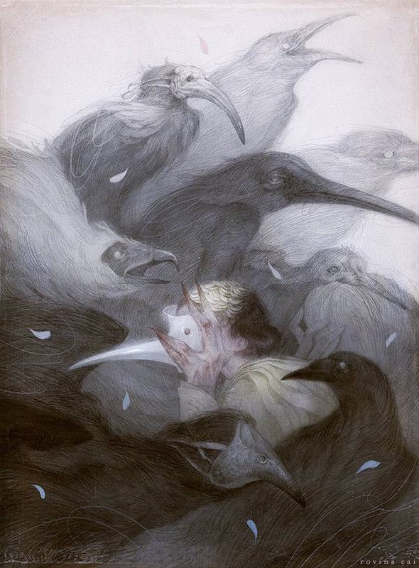 К записи «Illustrations by Rovina Cai», снимок 4 из 5