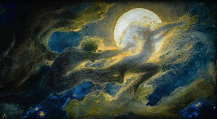 К записи «Richard Riemerschmid (1868–1957) — Ghost clouds — Les Nuages Fantômes, 1897 год», снимок 1 из 1